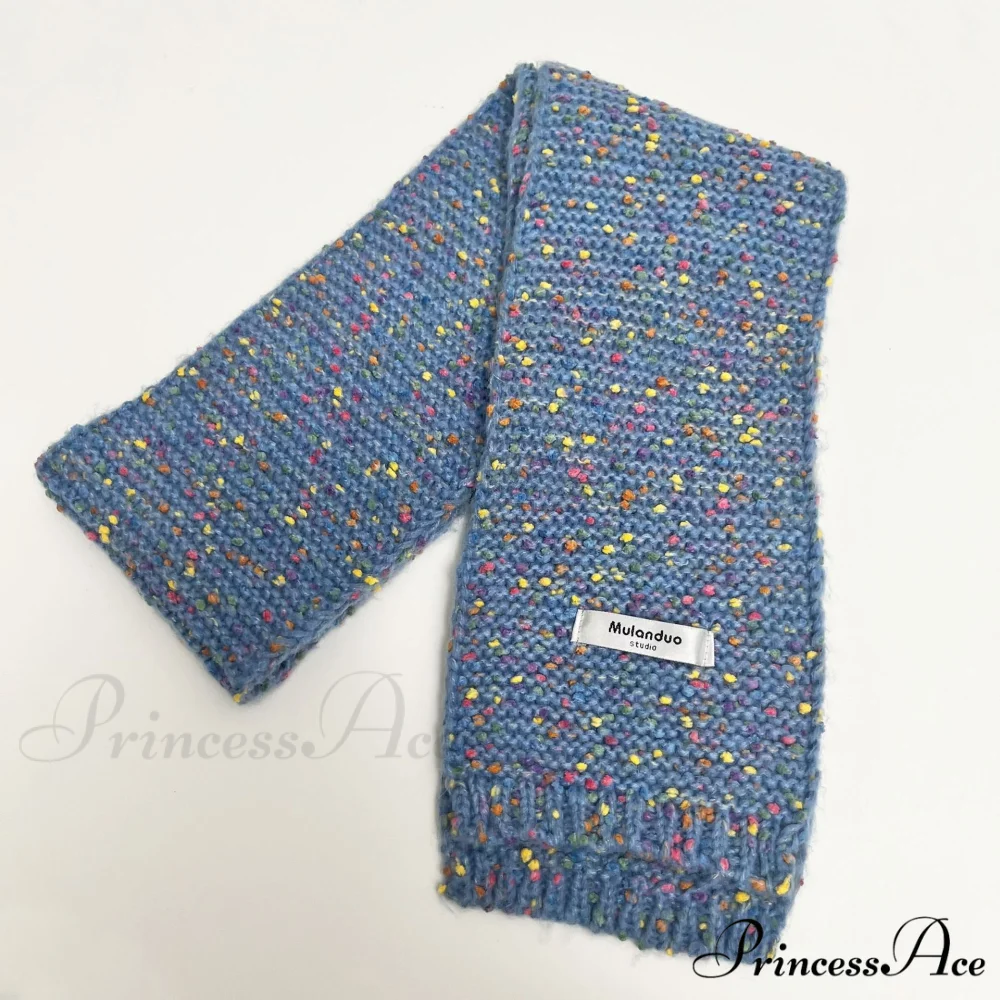 Unique Elegant Fashionable Cozy Warm Multi-color Stylish Modern Scarf - Image 6