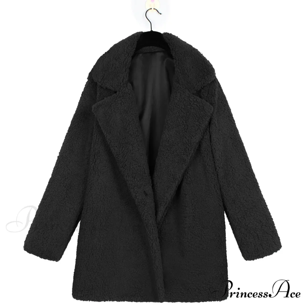 Soft Fur Fashion Plush Coat - Image 8