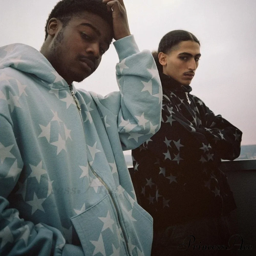 Vintage Star Graphic Hoodies - Image 6