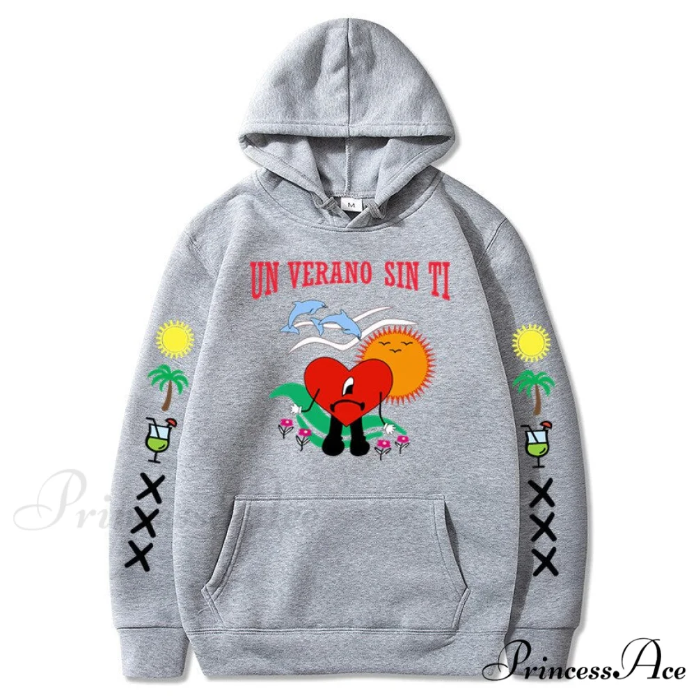 New Bad Bunny Printed Hoodie - Image 15