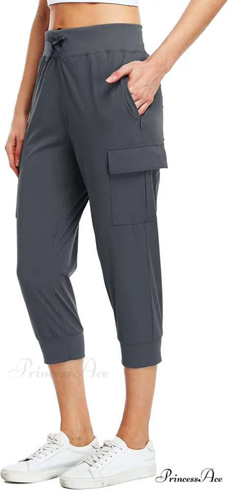 Cargo Hiking Capris Quick Dry Lightweight Outdoor Pants - Image 14