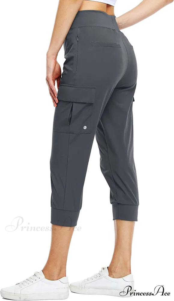 Cargo Hiking Capris Quick Dry Lightweight Outdoor Pants - Image 15