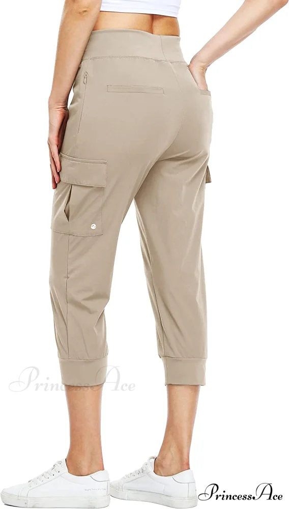 Cargo Hiking Capris Quick Dry Lightweight Outdoor Pants - Image 16