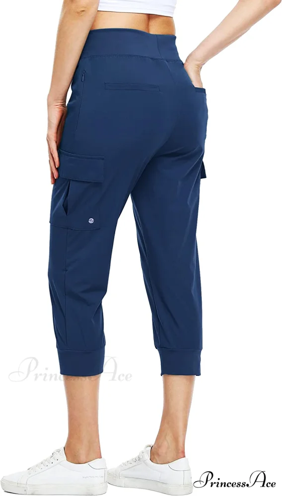Cargo Hiking Capris Quick Dry Lightweight Outdoor Pants - Image 21