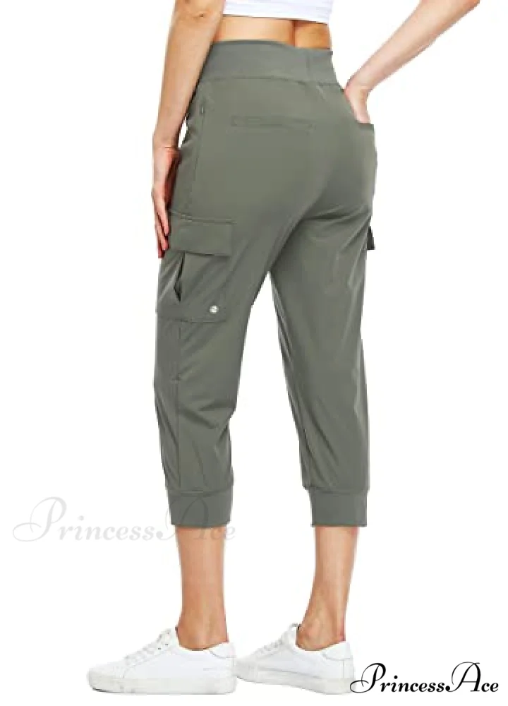 Cargo Hiking Capris Quick Dry Lightweight Outdoor Pants - Image 7