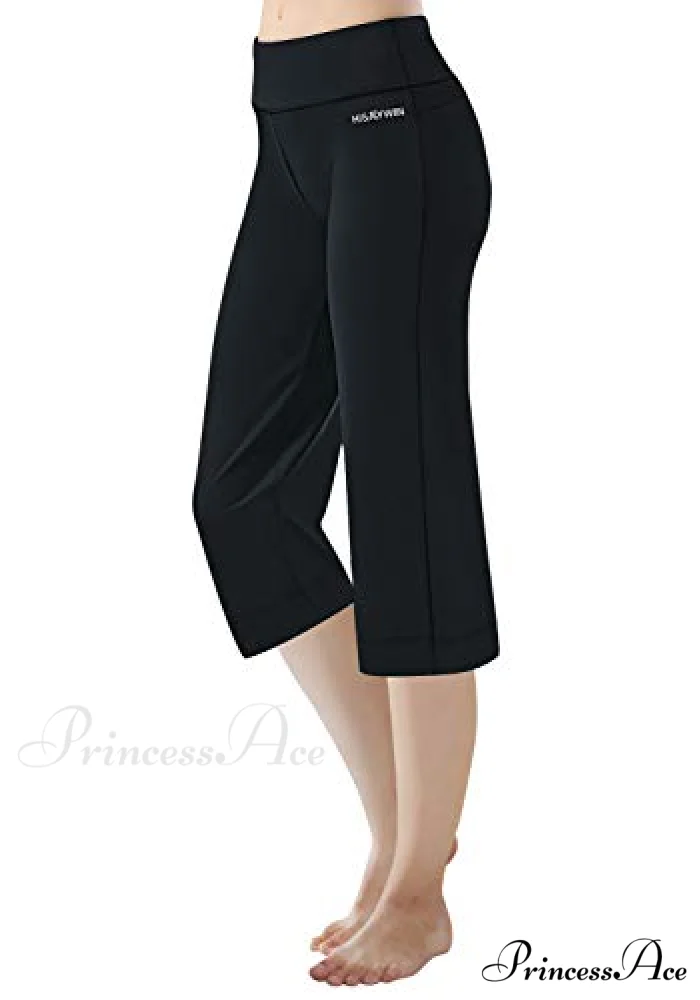 Capri Petite Regular Tall Length Women's Straight Leg Yoga Pants - Image 21