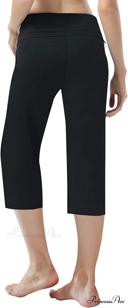 Capri Petite Regular Tall Length Women's Straight Leg Yoga Pants - Image 4