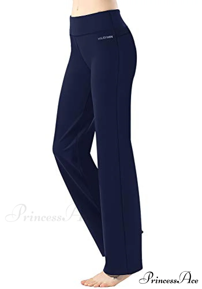 Capri Petite Regular Tall Length Women's Straight Leg Yoga Pants - Image 8