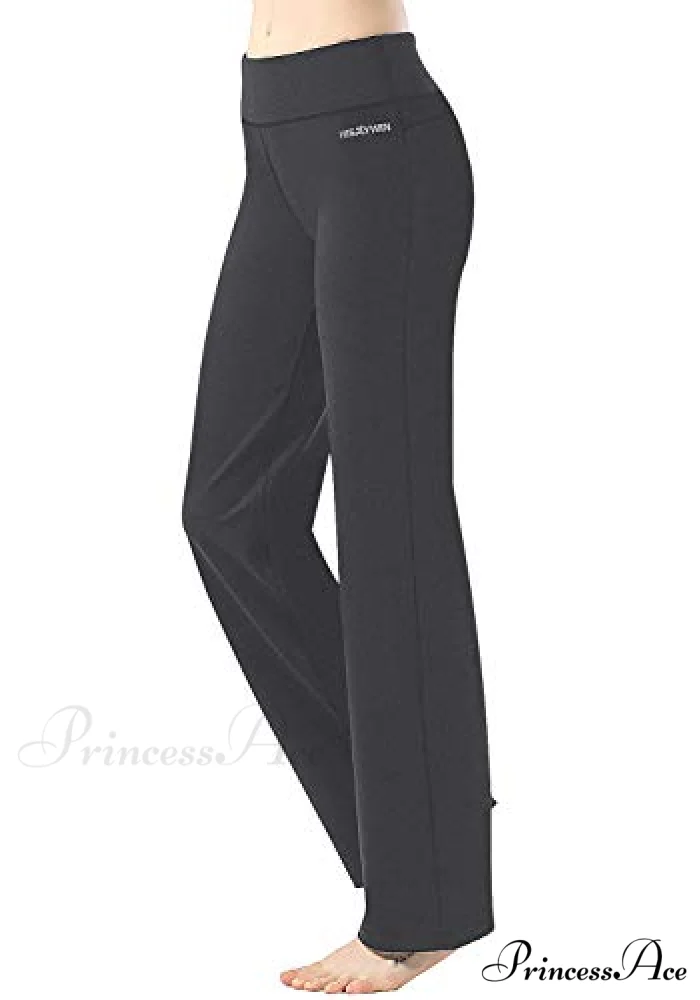 Capri Petite Regular Tall Length Women's Straight Leg Yoga Pants - Image 9
