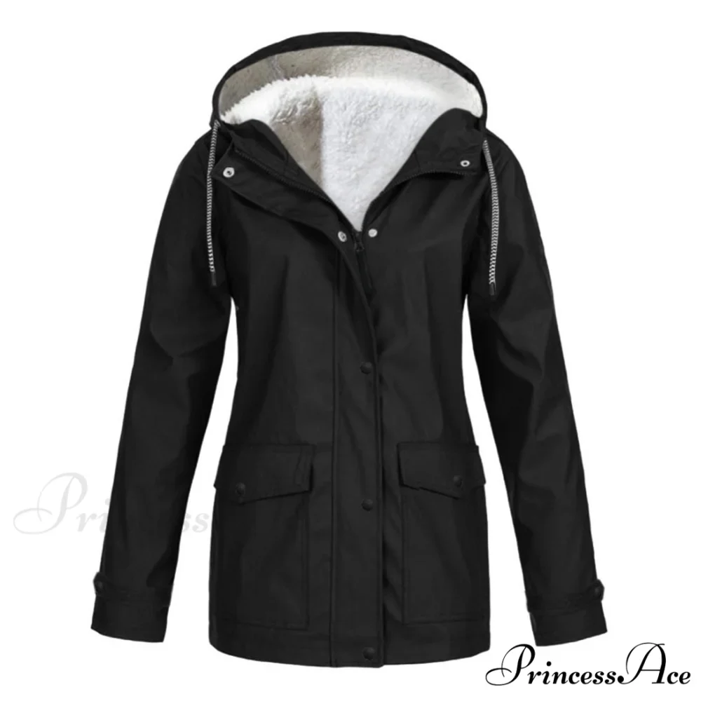 Windproof Waterproof Hooded Jacket - Image 3