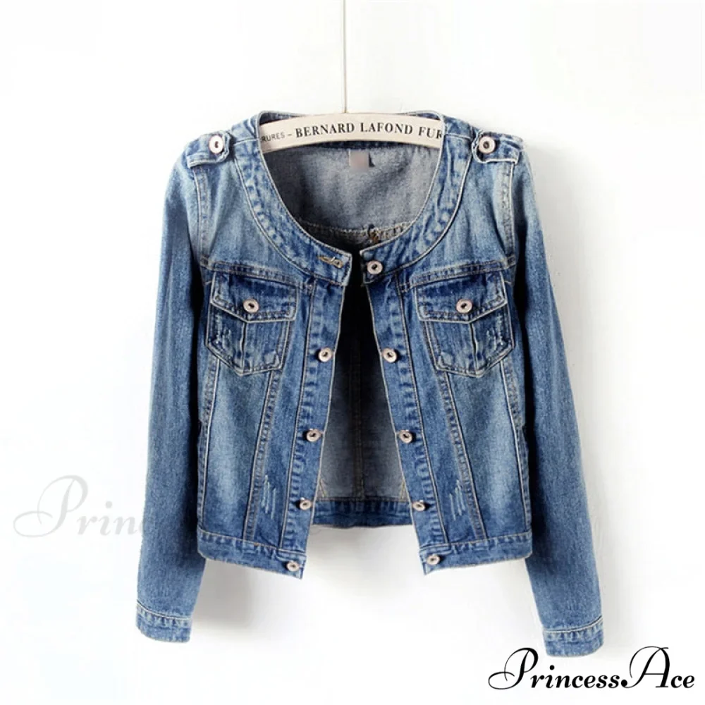 DenimLong Sleeve Casual Jacket - Image 3