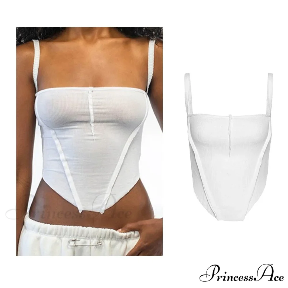 Backless Sleeveless Spaghetti Strap Halter Camis - Image 29