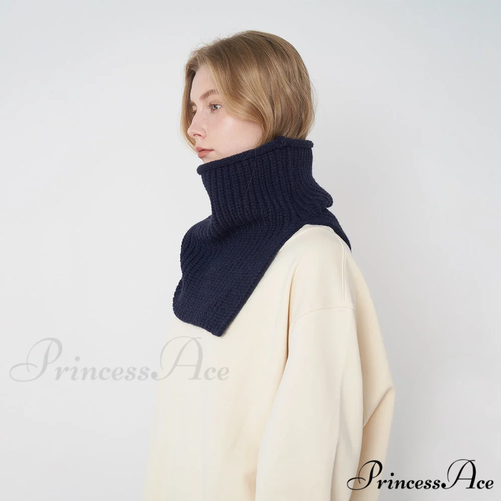 Cozy Warm Stylish Soft High Neck Thick Comfortable Elegant Scarf - Image 3