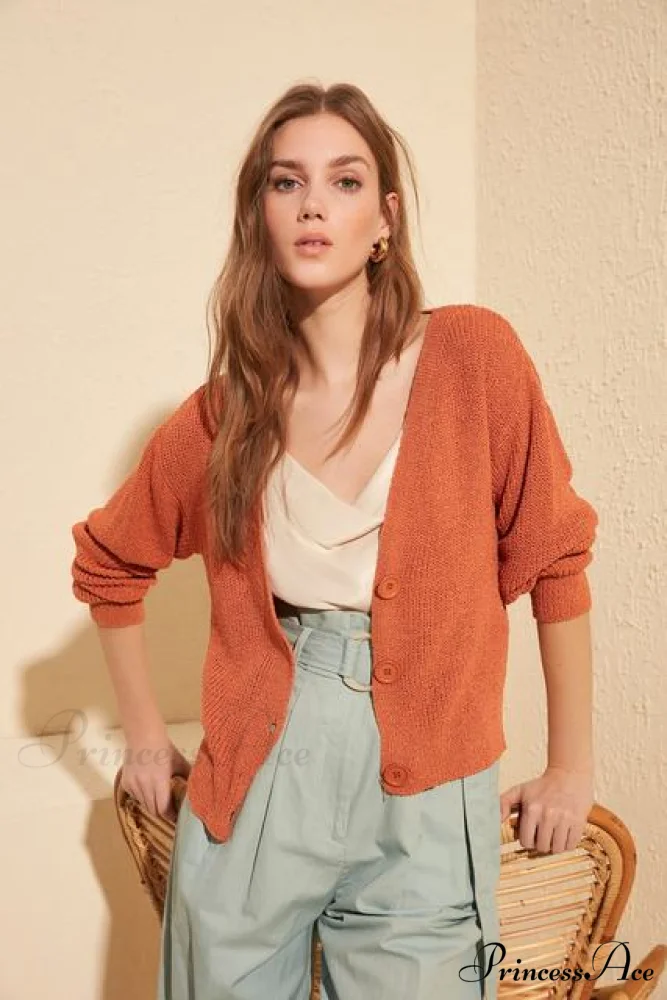 Trendyol Button Detail Cardigan - Image 2