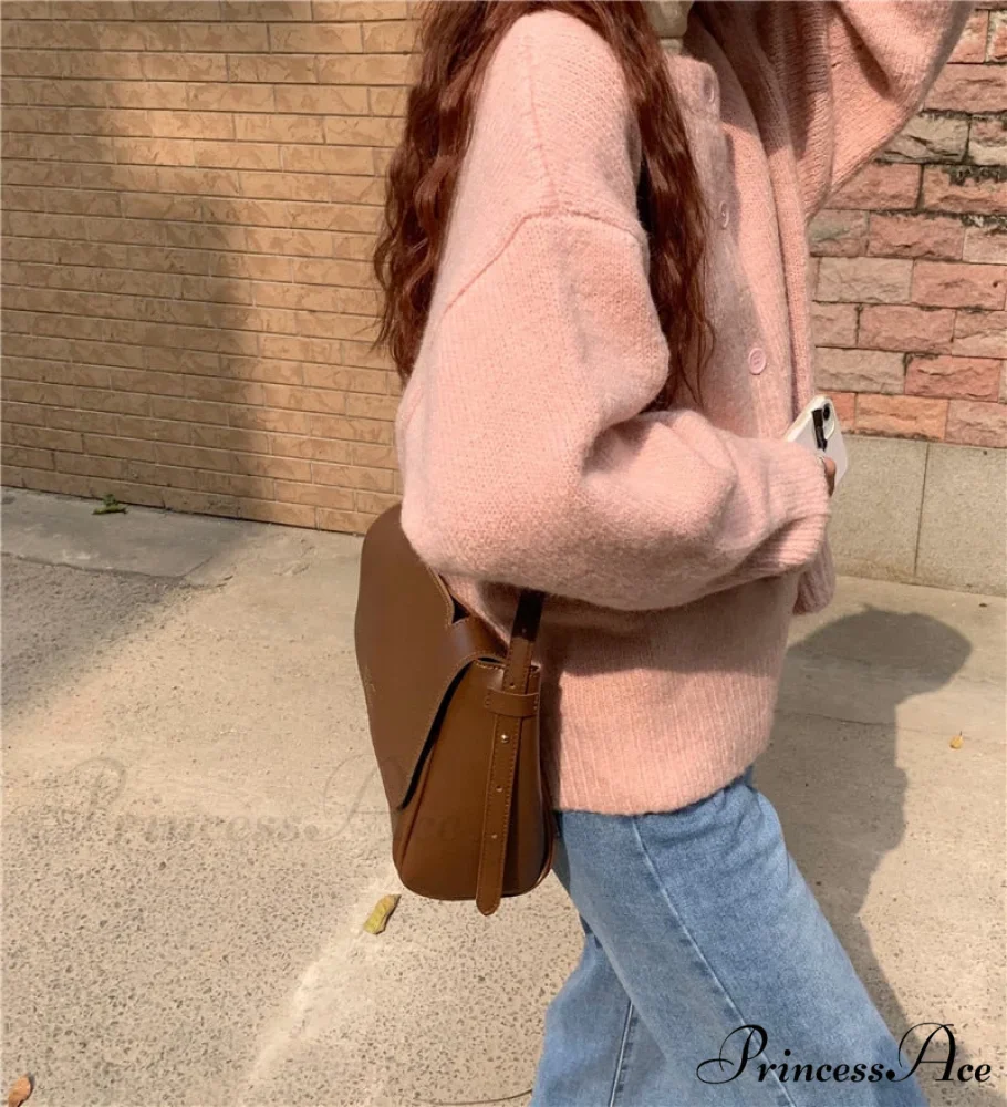 Sweaters Cardigans Warm Casual Arrival Solid Knitwear Loose Coat - Image 9
