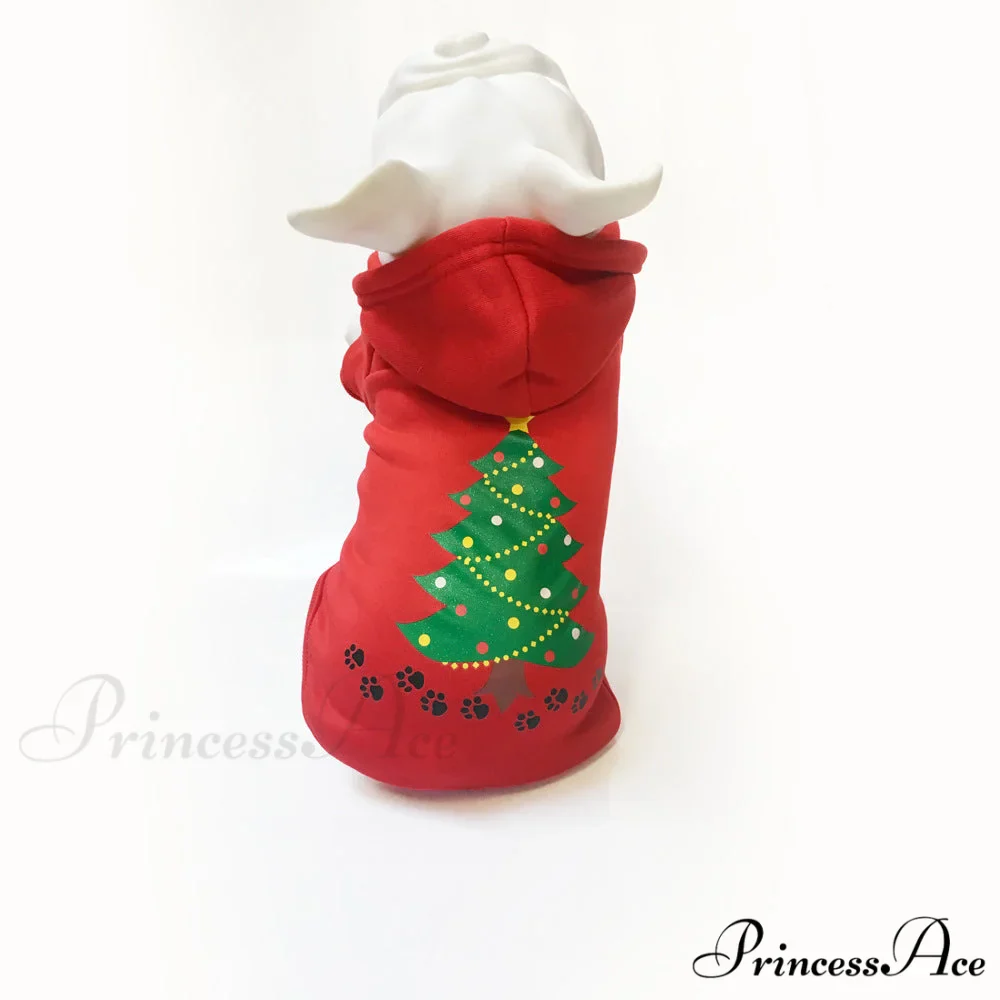 Pet Dog Christmas Festive Cotton Hoodie - Image 17