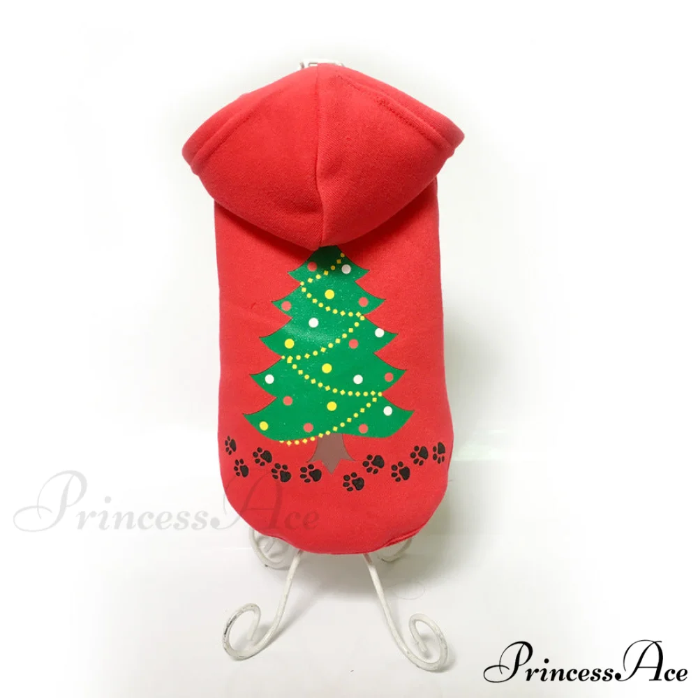Pet Dog Christmas Festive Cotton Hoodie - Image 33