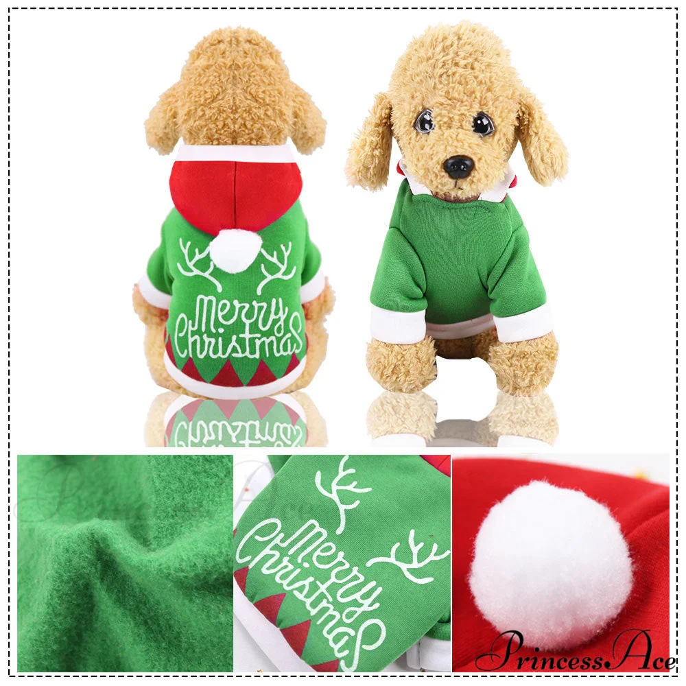 Christmas Dog's Funny Clothes & Sweater - Image 15
