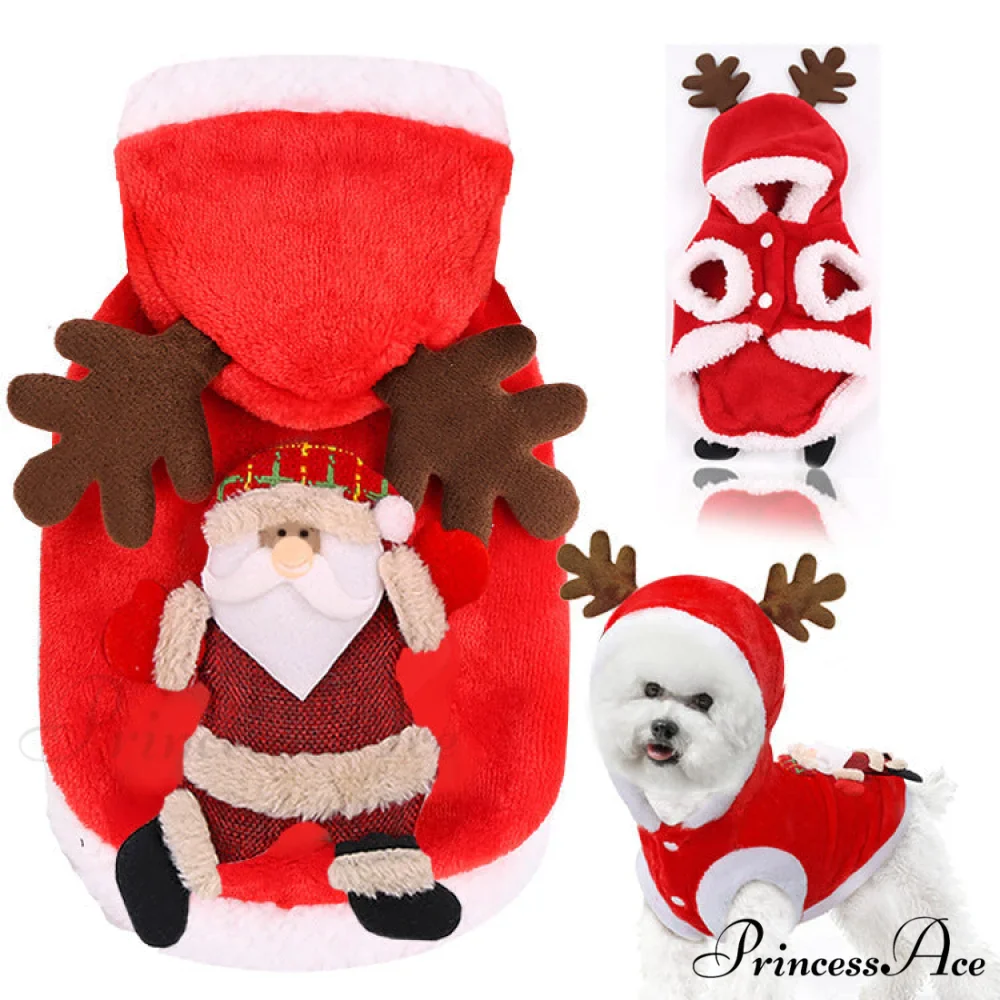 Christmas Dog's Funny Clothes & Sweater - Image 24