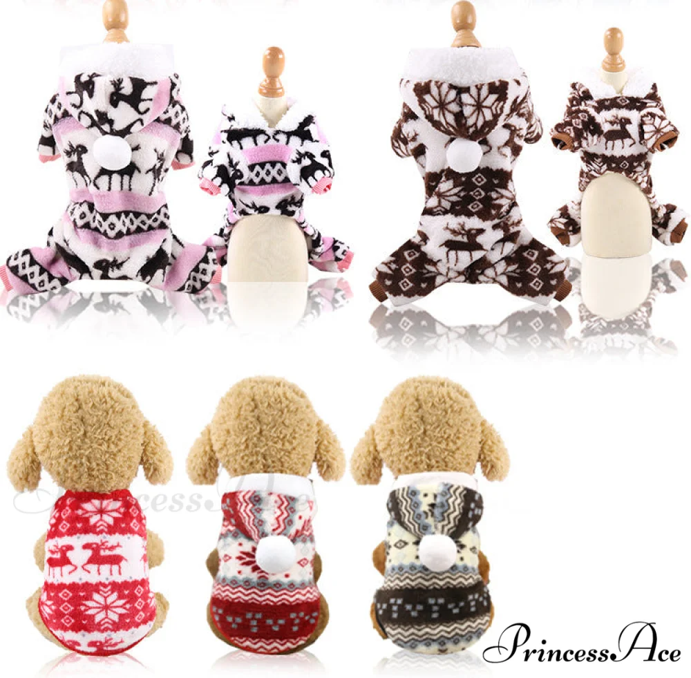 Christmas Dog's Funny Clothes & Sweater - Image 8