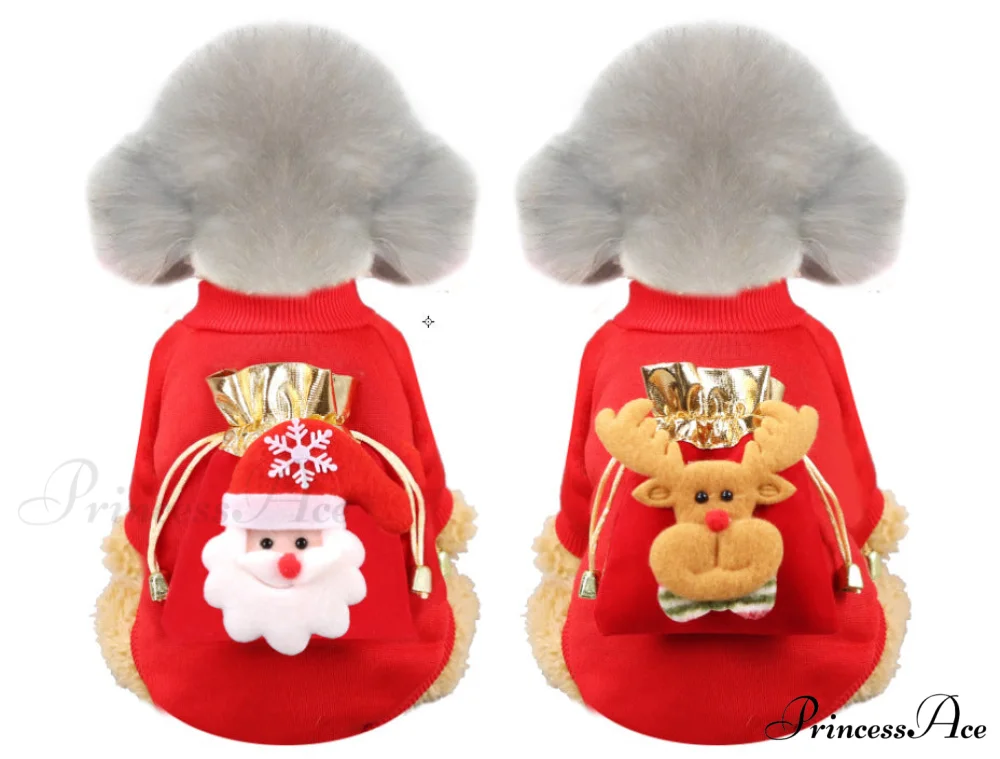 Christmas Dog's Funny Clothes & Sweater - Image 9