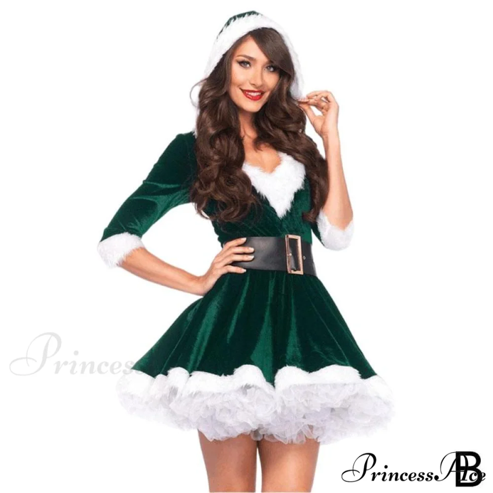 Christmas Adult Half Sleeve Ladies Dress - Image 3