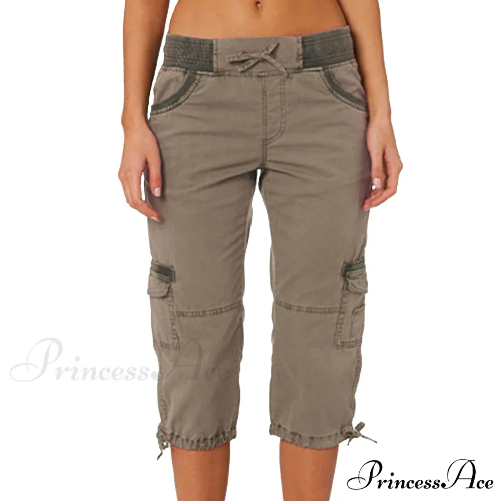 Overalls Thin Loose Cargo Shorts Pantalones - Image 3