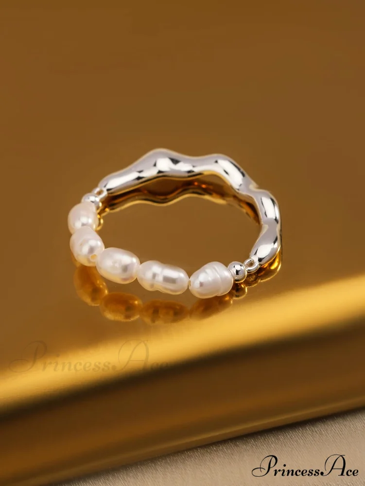 Cultured Pearl Decor Ring - Image 5