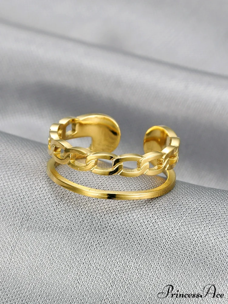 Hollow Out Cuff Ring - Image 3