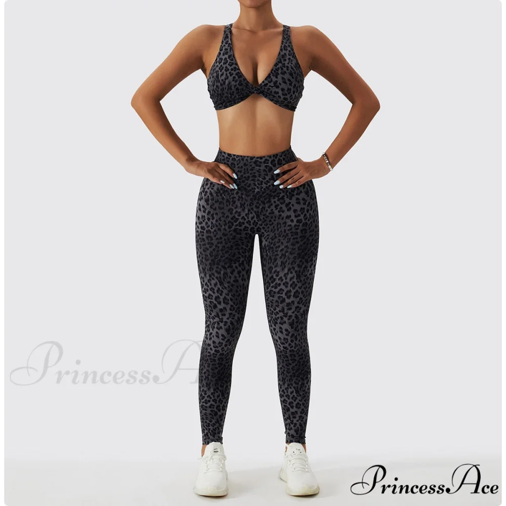Yoga Pants Nylon Workout Elastic Gym Leggins - Image 9