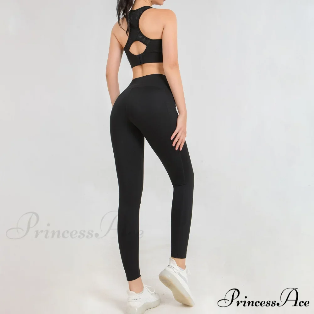 Workout Yoga Pants Sport Running Tights - Image 2
