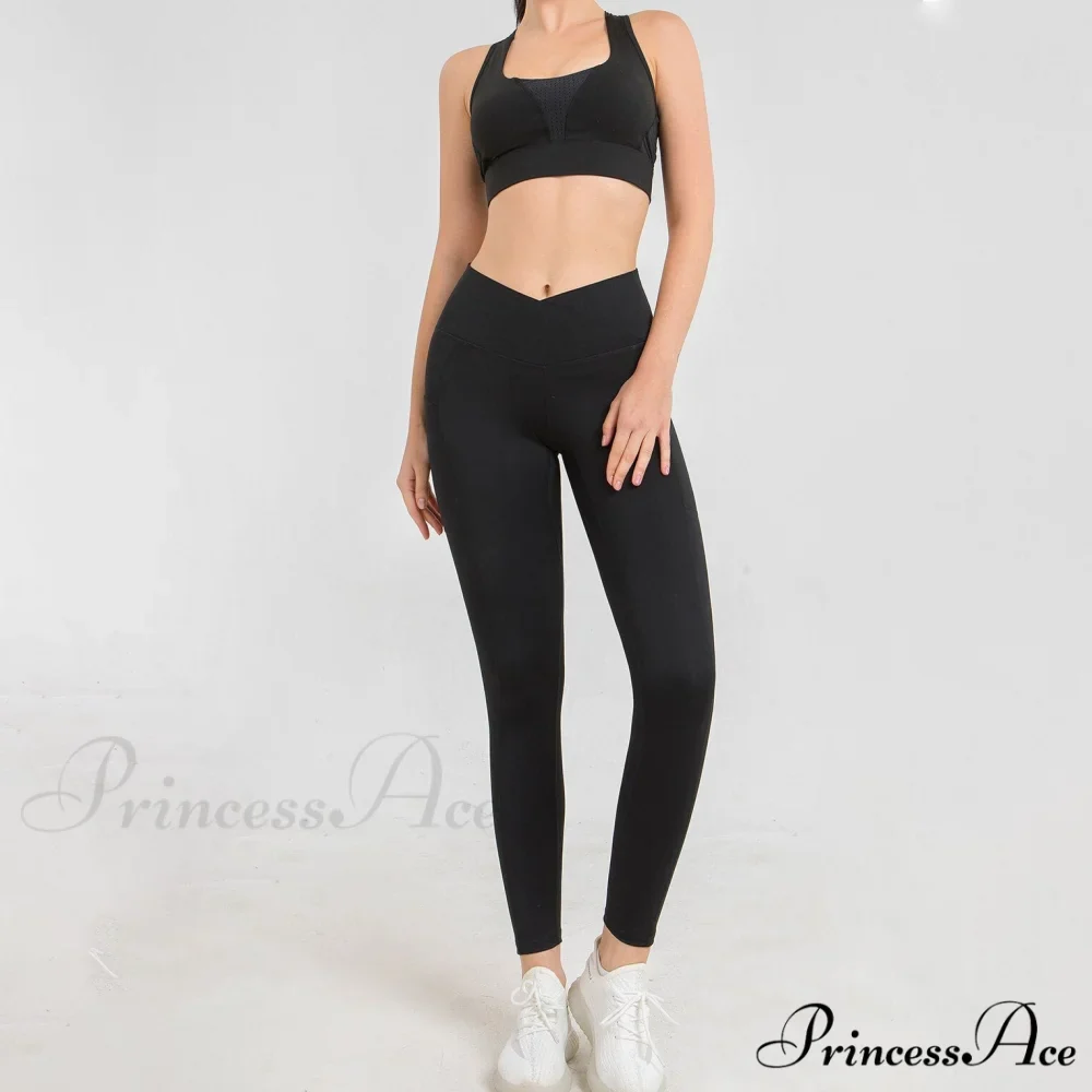 Workout Yoga Pants Sport Running Tights - Image 3