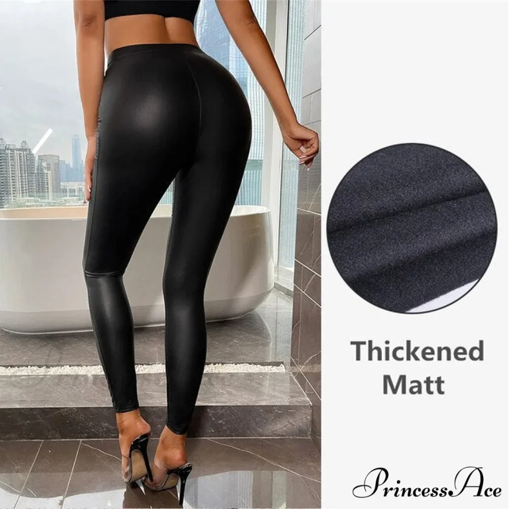 High Waist Trousers Slim Legging - Image 10