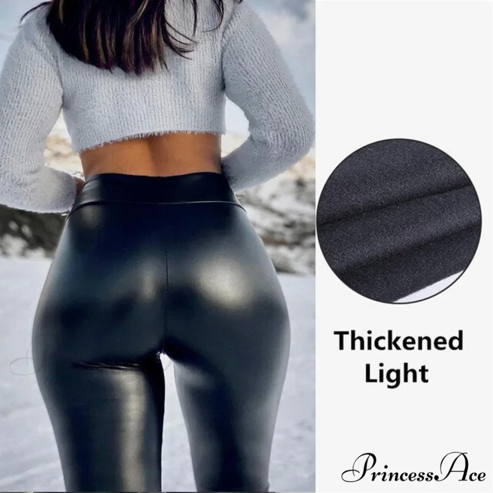 High Waist Trousers Slim Legging - Image 8