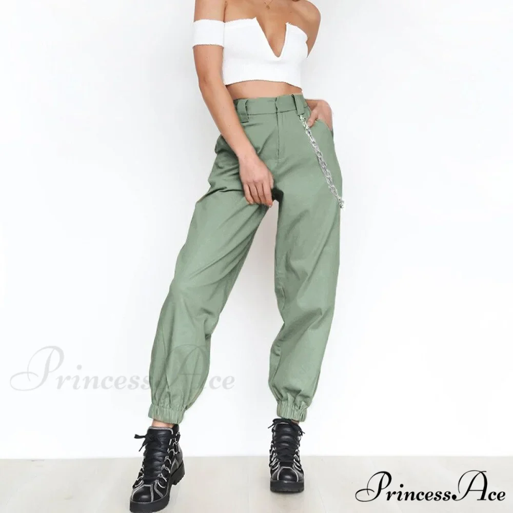 Chain Loose Pants Hip Pop Trousers Streetwear - Image 7