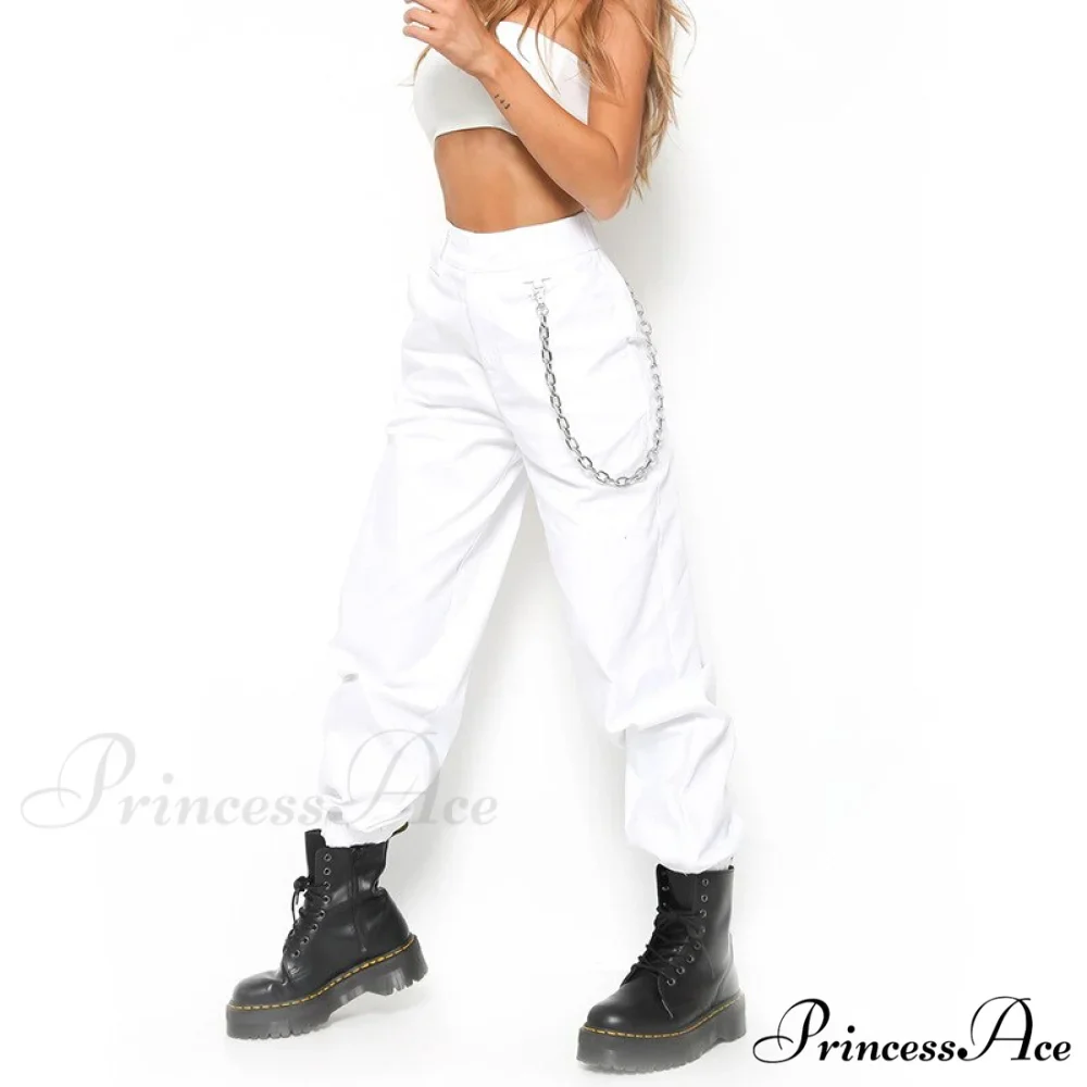 Chain Loose Pants Hip Pop Trousers Streetwear - Image 9