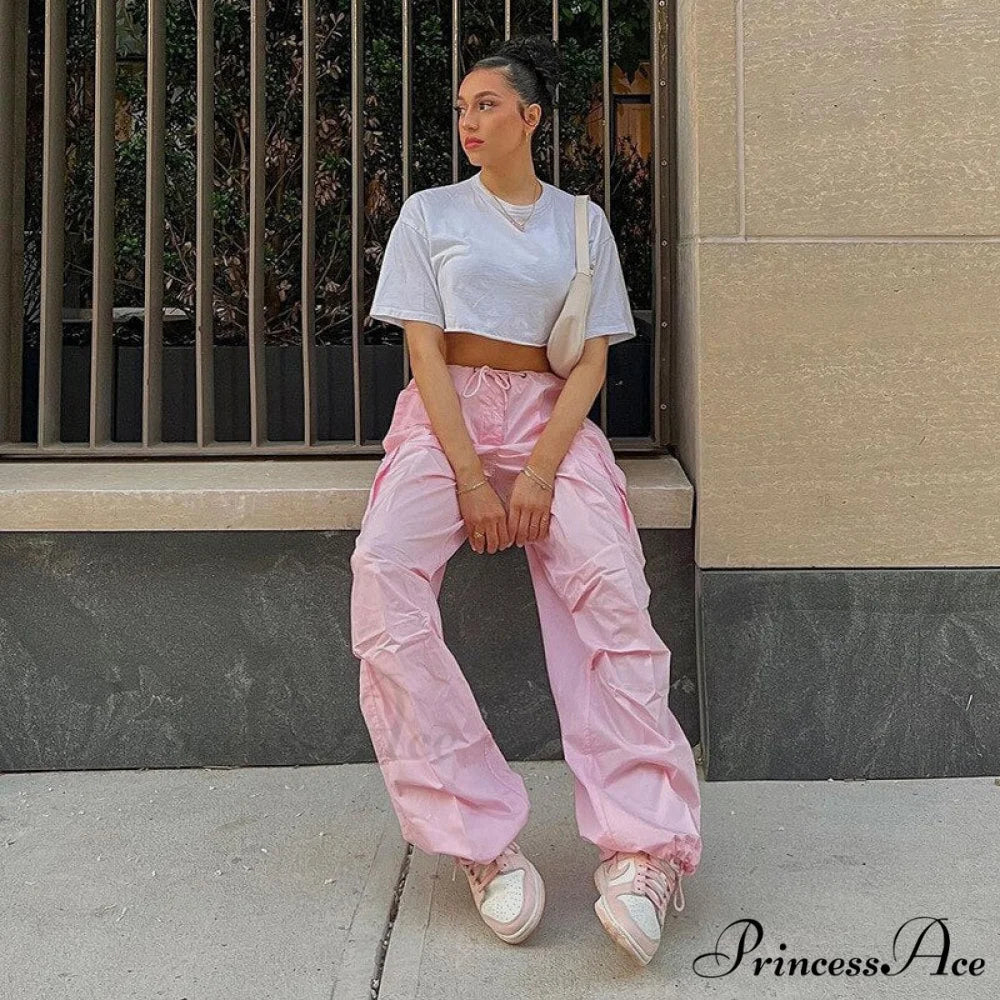 Loose Baggy Jogger Cargo Pants Streetwear Outfits - Image 4