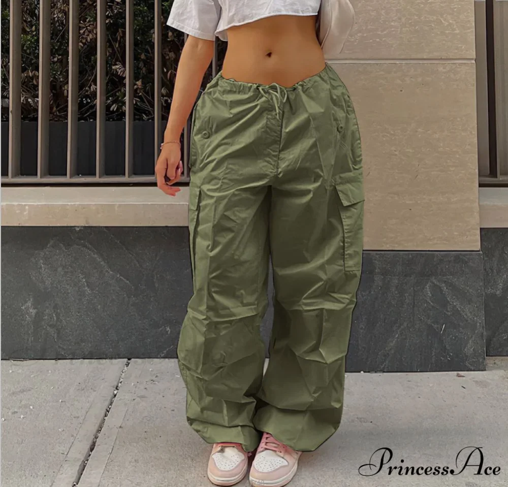 Loose Baggy Jogger Cargo Pants Streetwear Outfits - Image 9
