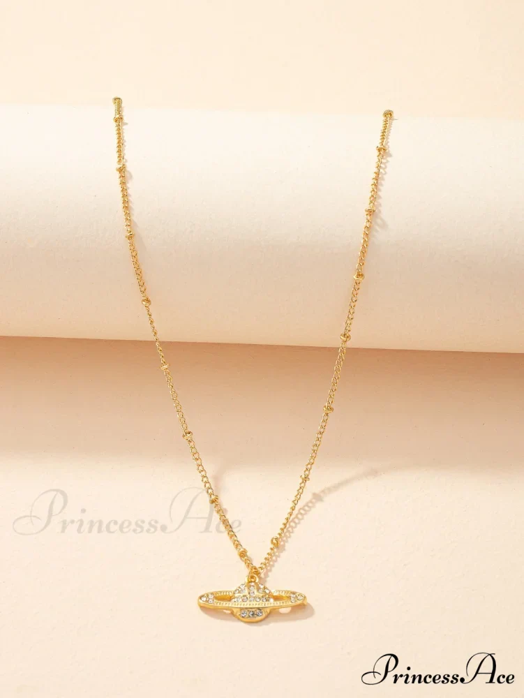 Planet Charm Necklace - Image 2