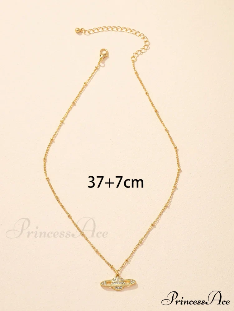 Planet Charm Necklace - Image 3