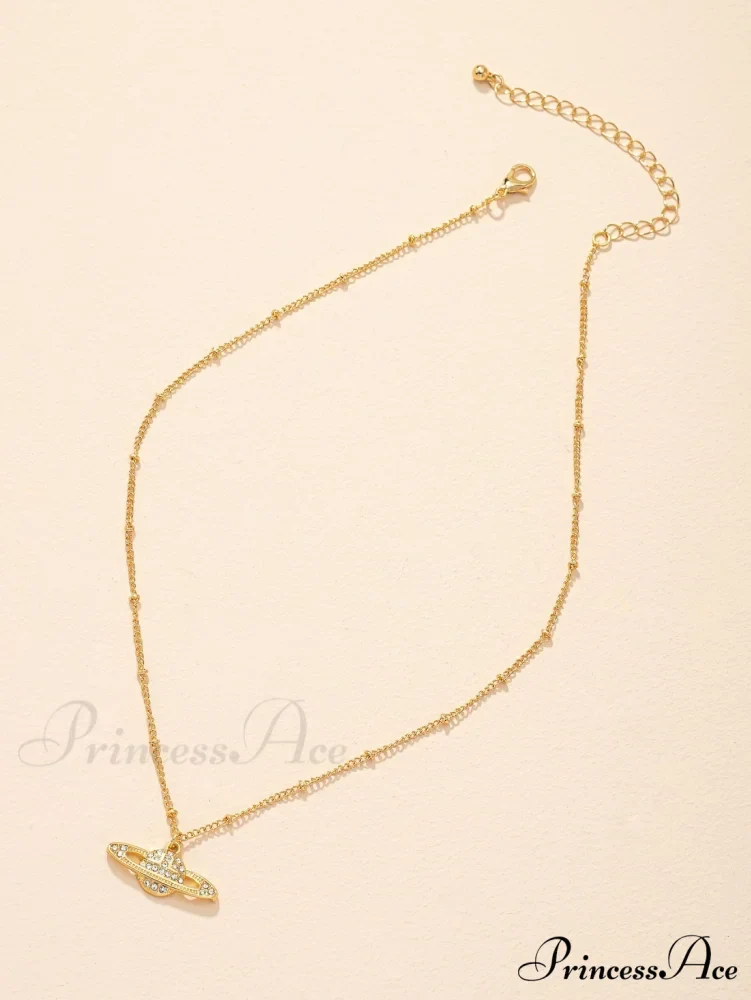 Planet Charm Necklace - Image 4