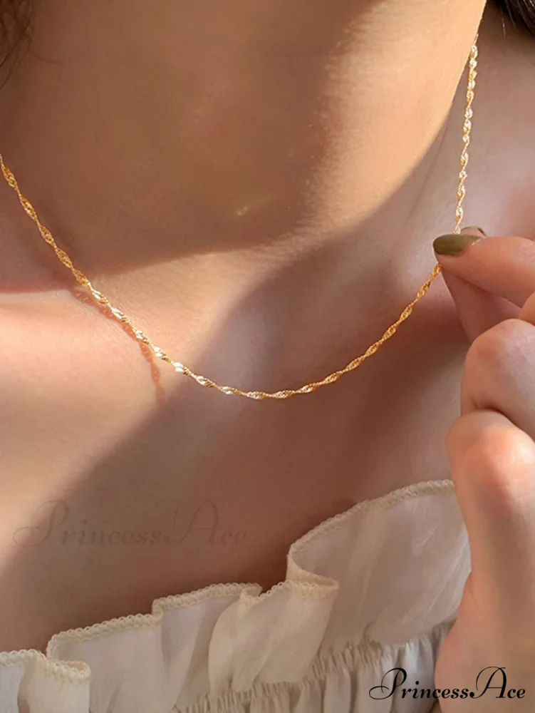 Minimalist Stainless Steel Necklace - Image 12