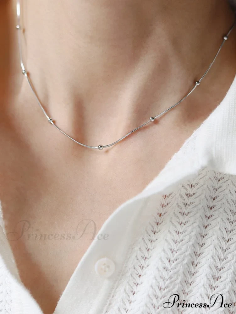 Minimalist Stainless Steel Necklace - Image 13