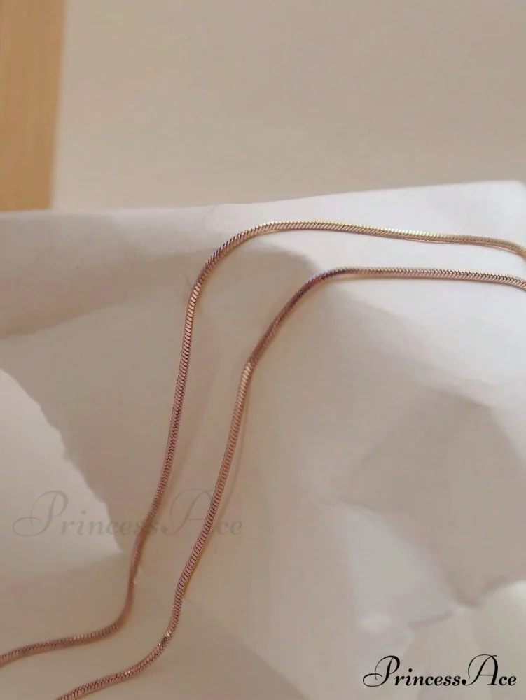 Minimalist Stainless Steel Necklace - Image 2