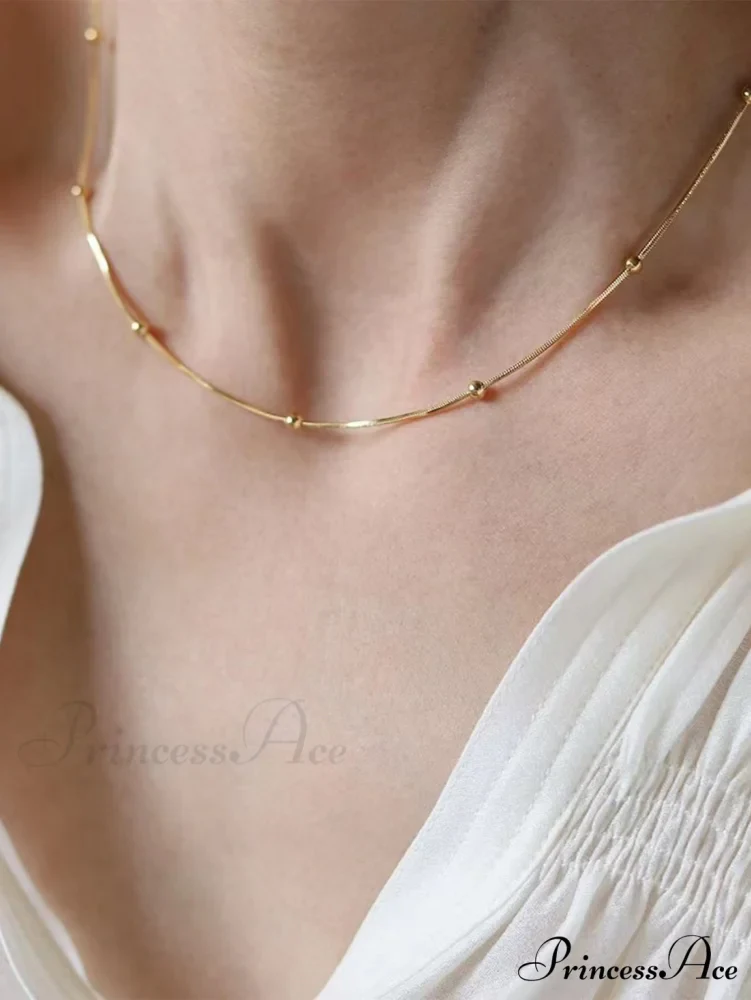 Minimalist Stainless Steel Necklace - Image 7