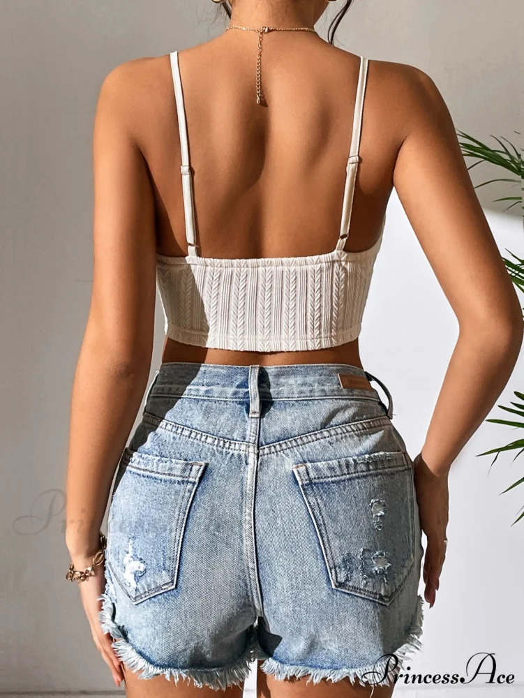 Fringe Trim Cami Top - Image 5