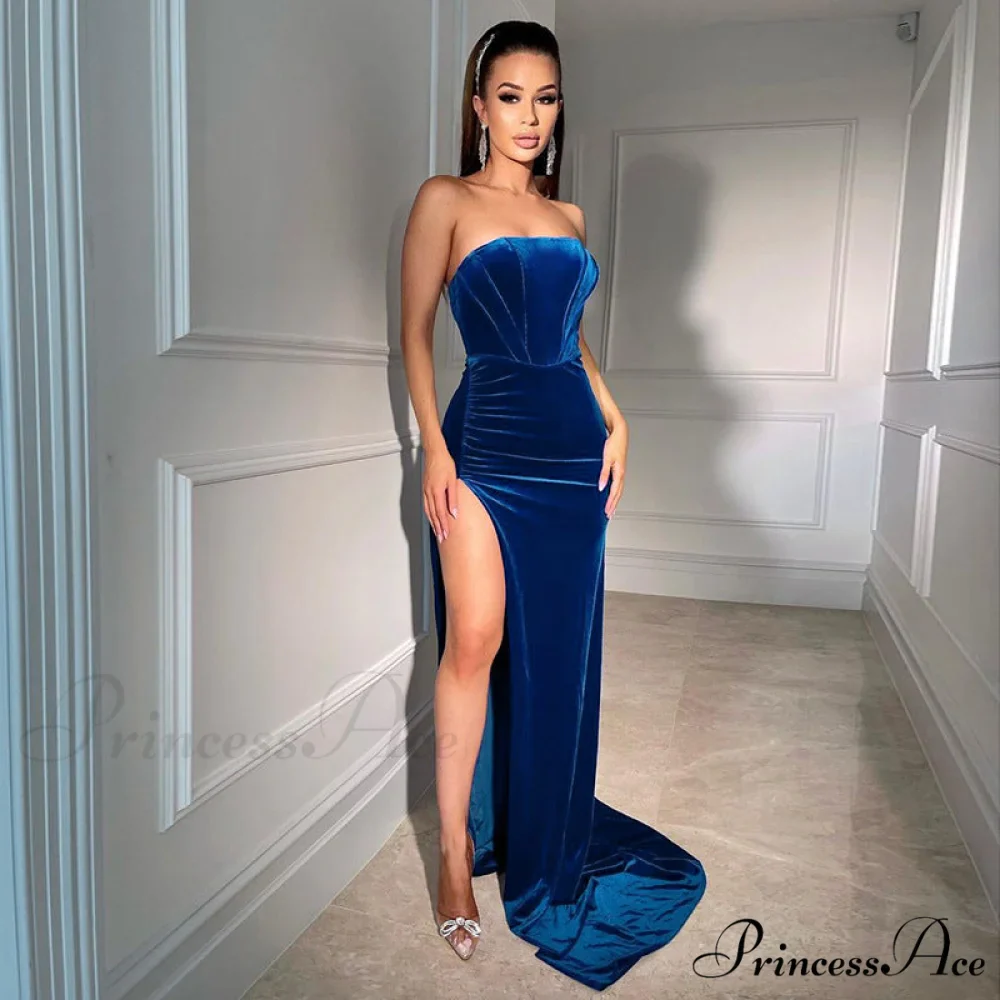 Fashion Solid Party Club Formal Long Maxi Dresses - Image 3