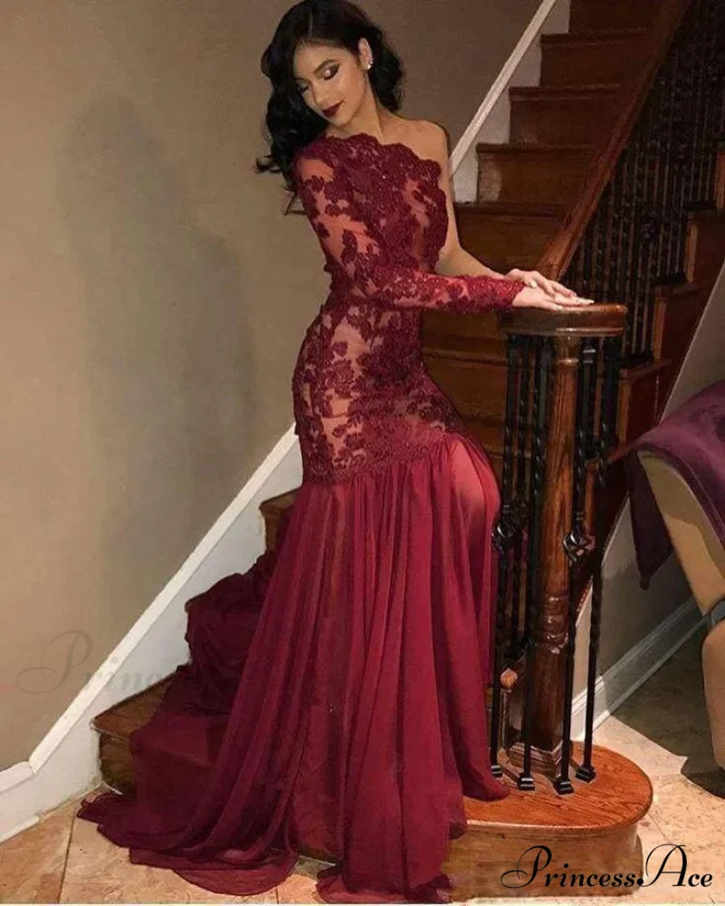 Asymmetrical Chiffon Floor-Length Classic Prom Dress - Image 2