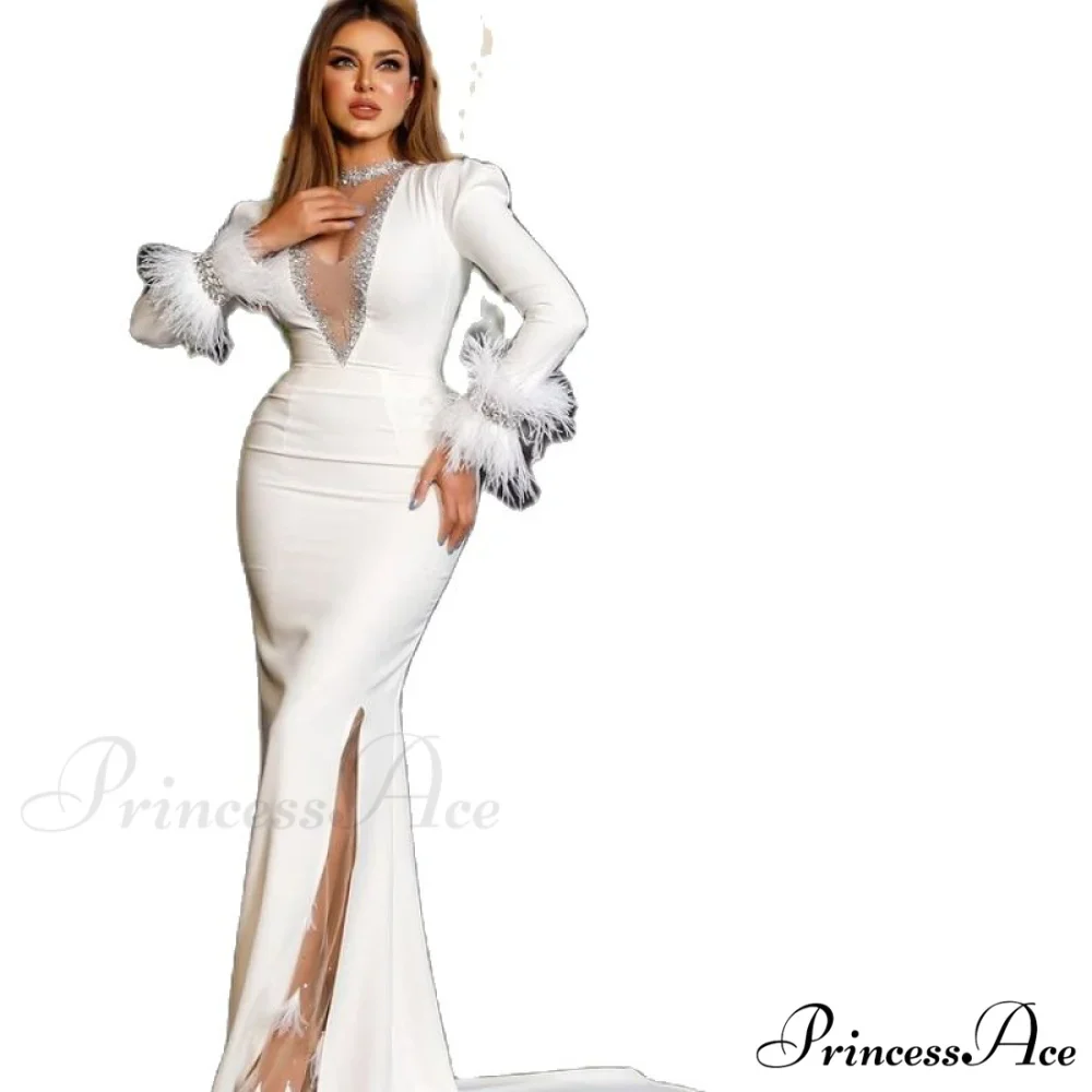 Floor-Length Chiffon Lace Exquisite Prom Women Dress - Image 4