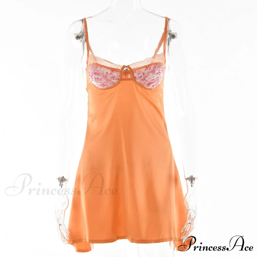Straple Backless Mini Lace Chest Wrapping Dress - Image 6
